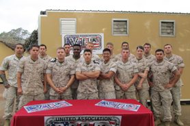 UA Veterans in Piping graduating class