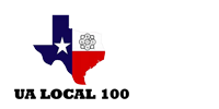 UA Local 100 - Dallas Texas logo